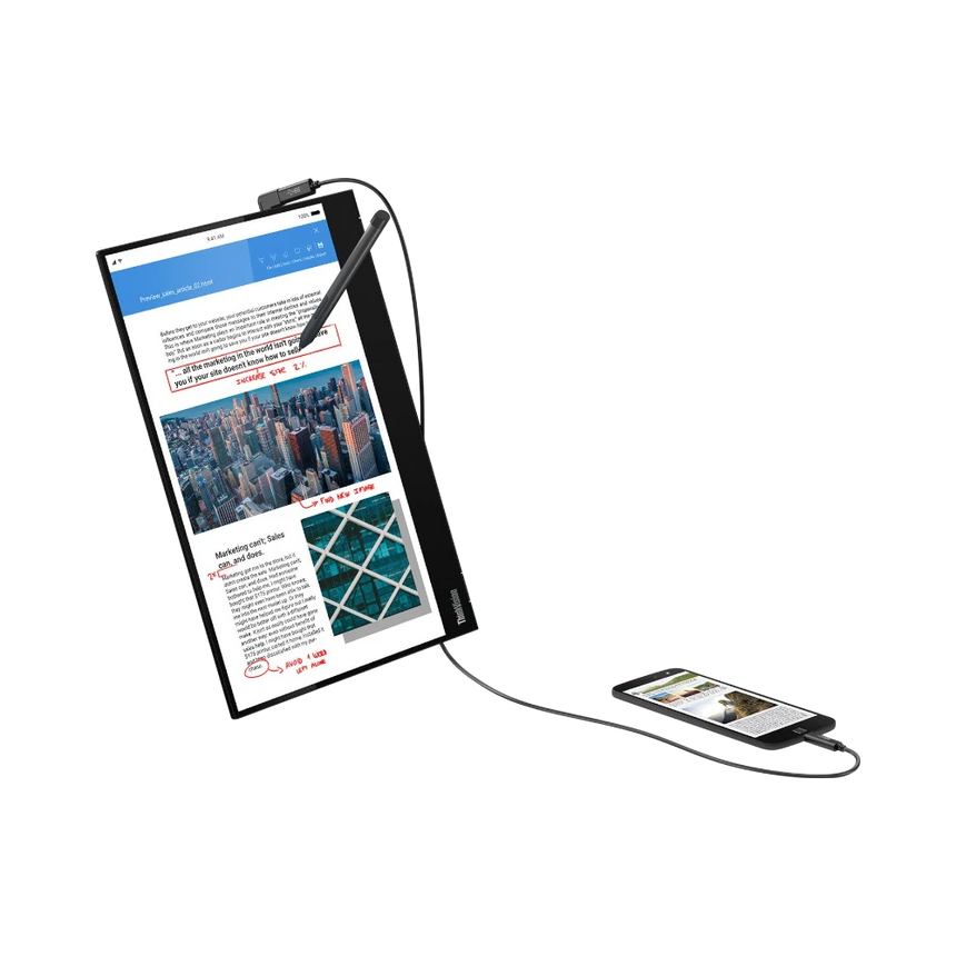 Lenovo M14T 14" 16:9 60Hz FHD IPS Portable Multi-Touch Monitor — Being Shipped