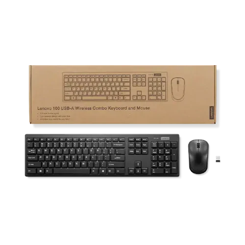 Lenovo 100 Wireless Keyboard & Mouse Combo — Being Shipped