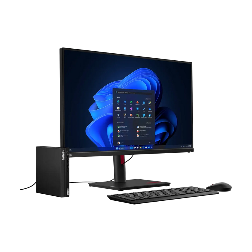 Lenovo ThinkCentre M75q Gen 5 Tiny Desktop Computer, AMD Ryzen 3 PRO 8300GE, 16GB DDR5 RAM, 1TB SSD — Being Shipped