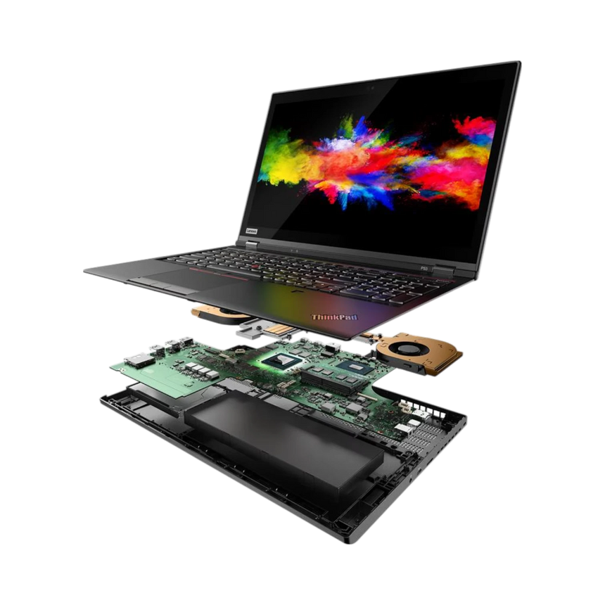 Lenovo ThinkPad P53 15.6" Mobile Workstation, Intel Core i7-9750H, NVIDIA Quadro T2000, 16GB RAM, 512GB SSD (Midnight Black) — Being Shipped
