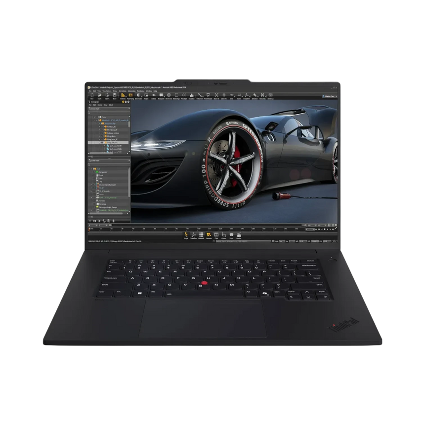 Lenovo ThinkPad P1 Gen 7 16" Multi-Touch Mobile Workstation, Intel Core Ultra 9-185H, NVIDIA RTX 4070, 64GB RAM, 2TB SSD (Black) — Being Shipped