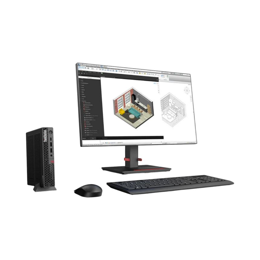 Lenovo ThinkStation P3 Tiny Desktop Workstation, Intel Core i7-13700T, NVIDIA T400, 16GB DDR5 RAM, 512GB SSD — Being Shipped