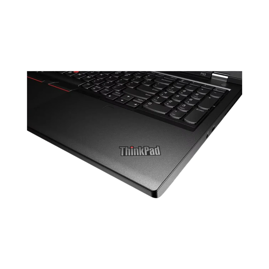 Lenovo ThinkPad P53 15.6" Mobile Workstation, Intel Core i7-9850H, NVIDIA Quadro T2000, 16GB DDR4 RAM, 512GB SSD — Being Shipped