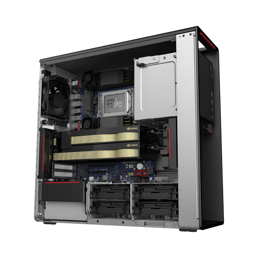 Lenovo ThinkStation P620 Tower Workstation, AMD Ryzen Threadripper PRO 3945WX, NVIDIA Quadro P1000, 32GB DDR4 RAM, 1TB SSD — Being Shipped