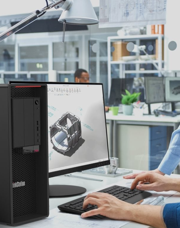 Lenovo ThinkStation P620 Tower Workstation, AMD Ryzen Threadripper PRO 3945WX, NVIDIA Quadro P1000, 32GB DDR4 RAM, 1TB SSD — Being Shipped