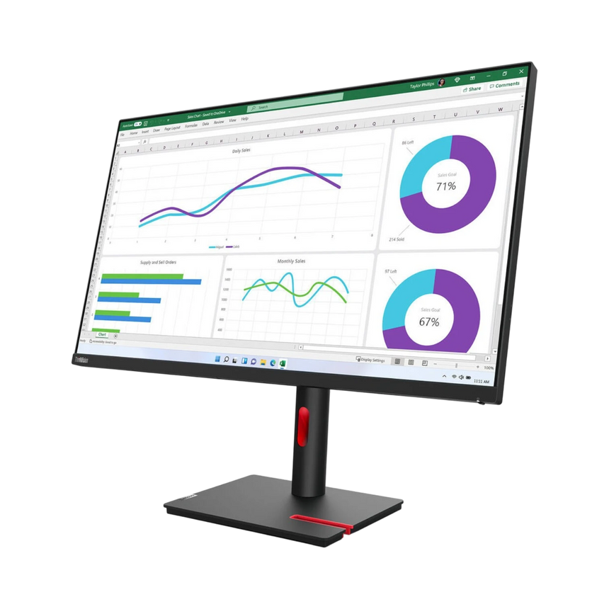 Lenovo ThinkVision T32h-30 31.5" 16:9 60Hz QHD IPS Monitor — Being Shipped