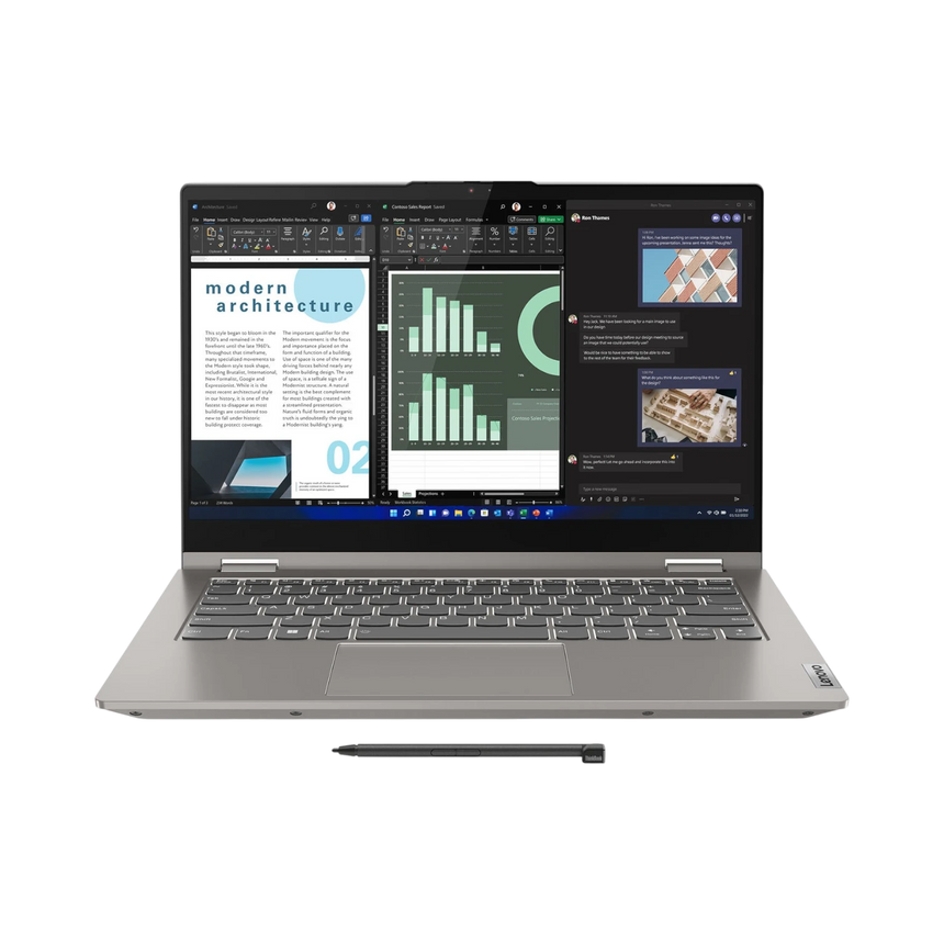 Lenovo ThinkBook 14s Yoga Gen 2 14" Multi-Touch Notebook, Intel Core i7-1255U, 16GB DDR4 RAM, 512GB SSD — Being Shipped