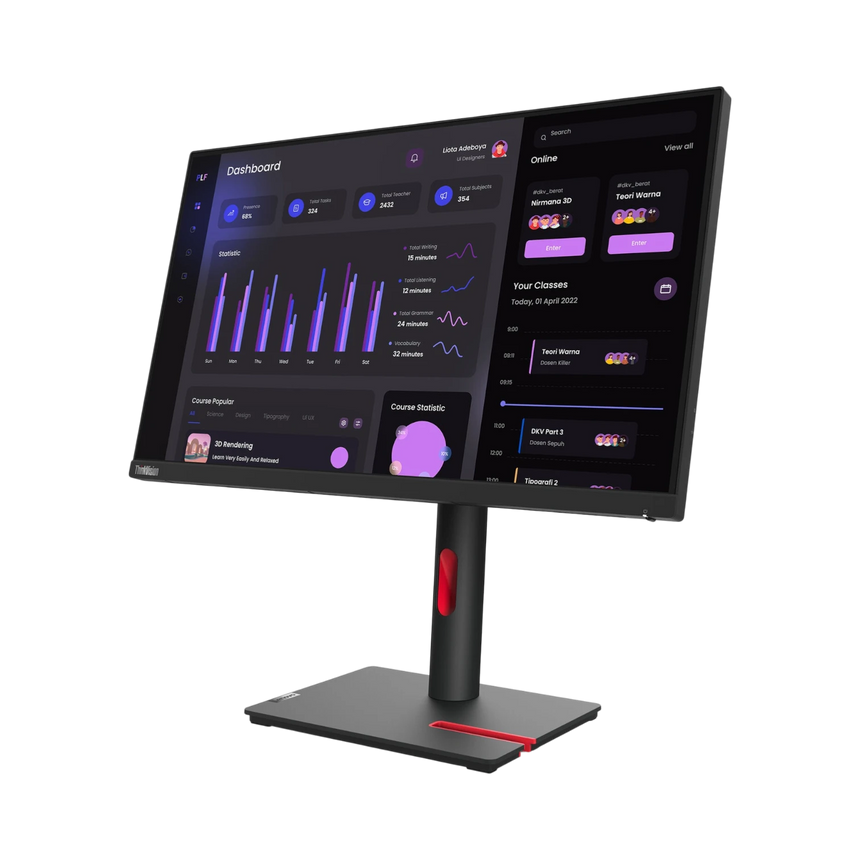 Lenovo ThinkVision T24i-30 23.8" 16:9 60Hz FHD IPS Monitor — Being Shipped
