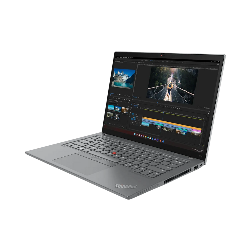 Lenovo ThinkPad T14 Gen 4 14" Multi-Touch Notebook, Intel Core i5-1345U, 16GB DDR5 RAM, 512GB SSD (Storm Gray) — Being Shipped