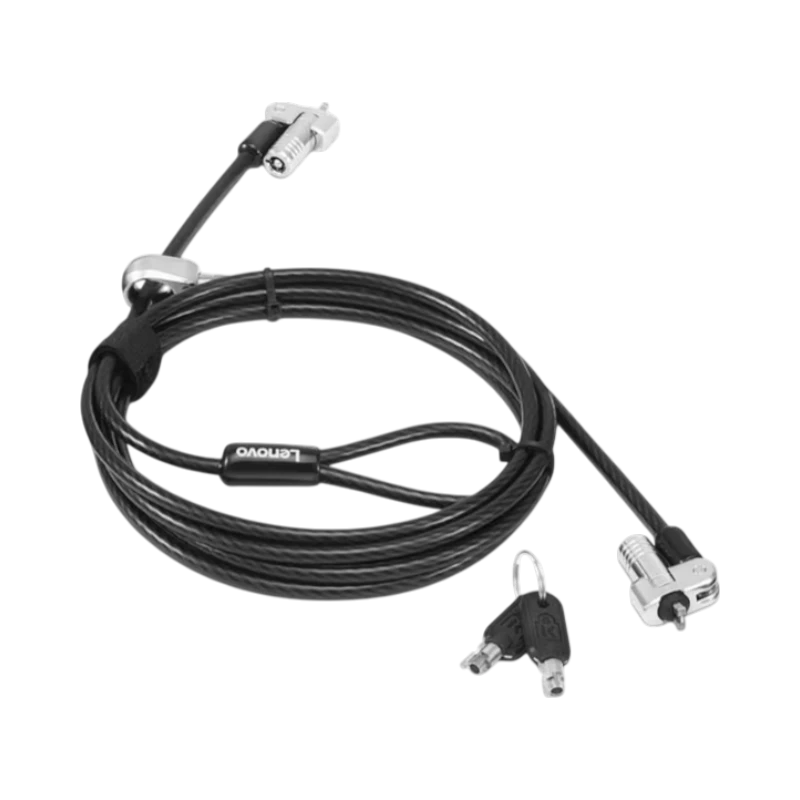 Lenovo NanoSaver Twin Head Cable Lock — Being Shipped