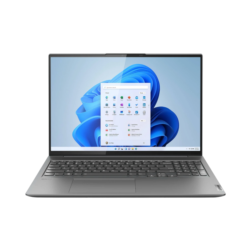 Lenovo Slim 7 16IAH7 16" Multi-Touch Laptop, Intel Core i7-12700H, 16GB RAM, 1TB SSD (Storm Gray) — Being Shipped