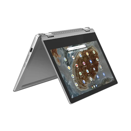 Lenovo IP Flex 3 Chrome 11M836 11.6" Notebook, MediaTek MT8183, 4GB RAM, 32GB eMMC (Arctic Grey) — Being Shipped