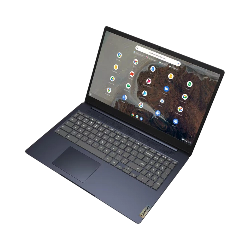 Lenovo IdeaPad 3 Chrome 15IJL6 15.6" Laptop, Intel Celeron N4500, 4GB RAM, 64GB eMMC (Arctic Grey) — Being Shipped