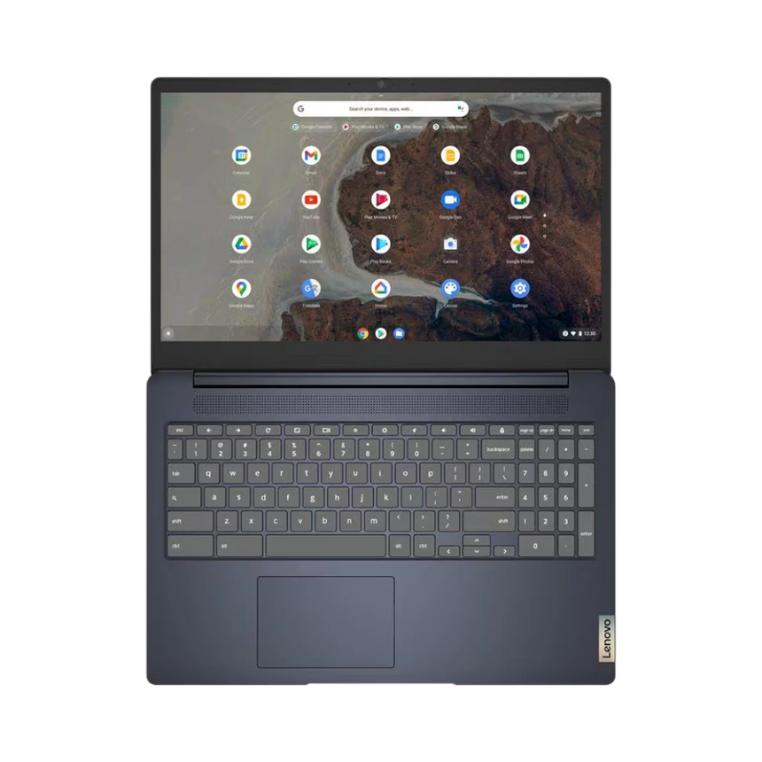Lenovo IdeaPad 3 Chrome 15IJL6 15.6" Laptop, Intel Celeron N4500, 4GB RAM, 64GB eMMC (Arctic Grey) — Being Shipped