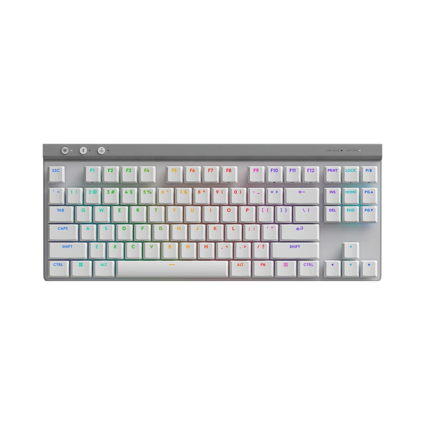 Logitech G G515 LIGHTSPEED TKL Wireless RGB Mechanical Gaming Keyboard (White, GL Linear) — Being Shipped