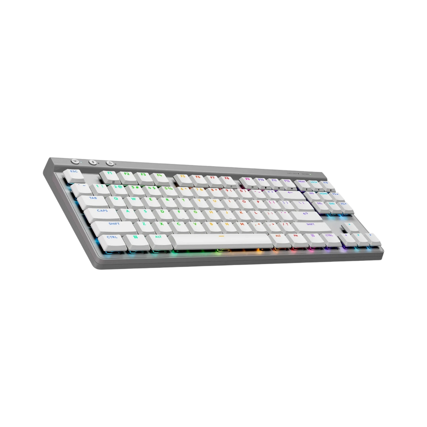 Logitech G G515 LIGHTSPEED TKL Wireless RGB Mechanical Gaming Keyboard (White, GL Linear) — Being Shipped