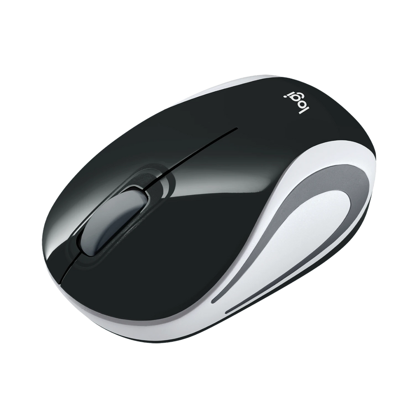 Logitech M187 Mini Wireless Optical Wireless Ambidextrous Mouse (Black& White) — Being Shipped