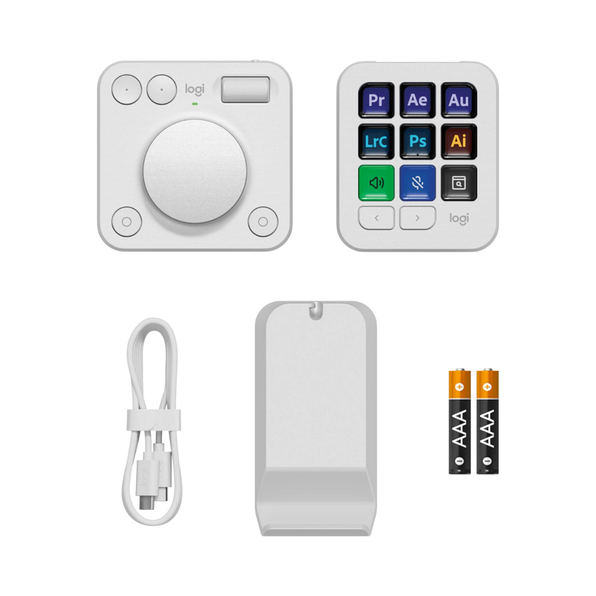 Logitech MX Creative Console (Pale Gray) — Being Shipped