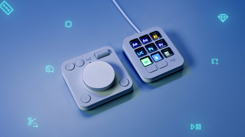 Logitech MX Creative Console (Pale Gray) — Being Shipped