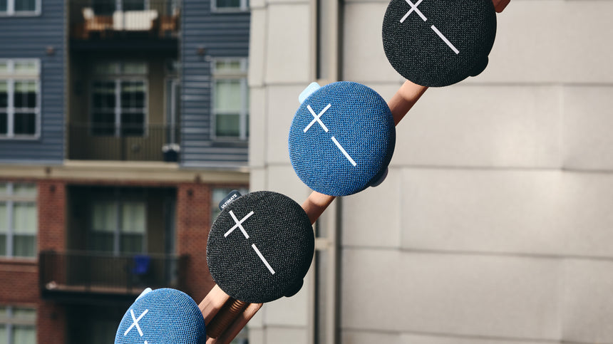 Ultimate Ears MINIROLL Ultra-Portable Waterproof Bluetooth Speaker (Majestic Blue) — Being Shipped