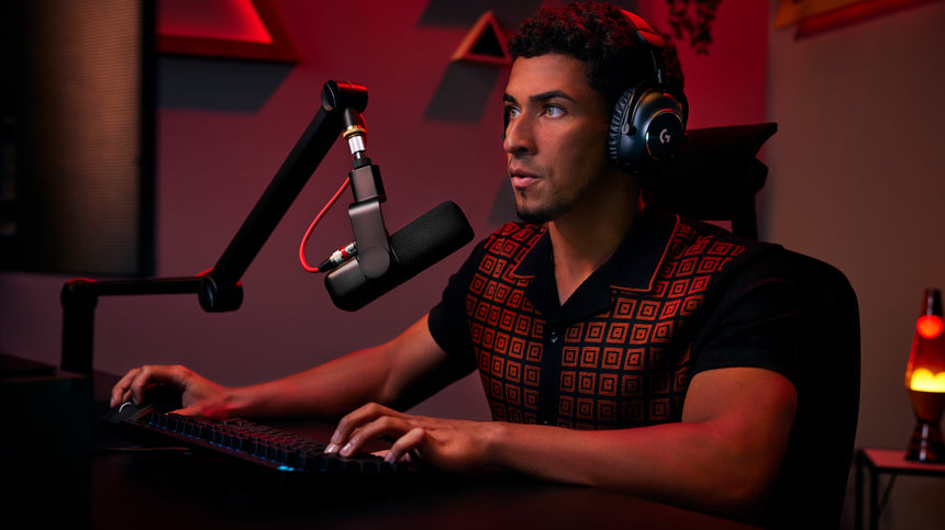 Logitech Yeti Studio Active Dynamic Supercardioid Broadcast XLR Microphone (Black) — Being Shipped