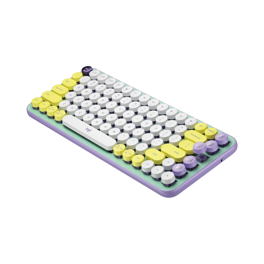 Logitech POP Keys Wireless Bluetooth Mechanical Keyboard (Daydream Mint) — Being Shipped