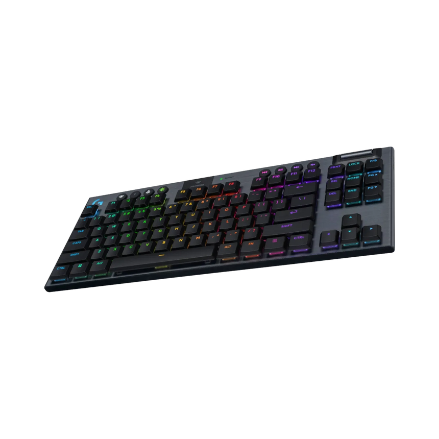Logitech G G915 X LIGHTSPEED TKL LP Wireless RGB Mechanical Gaming Keyboard (Carbon, GL Clicky) — Being Shipped