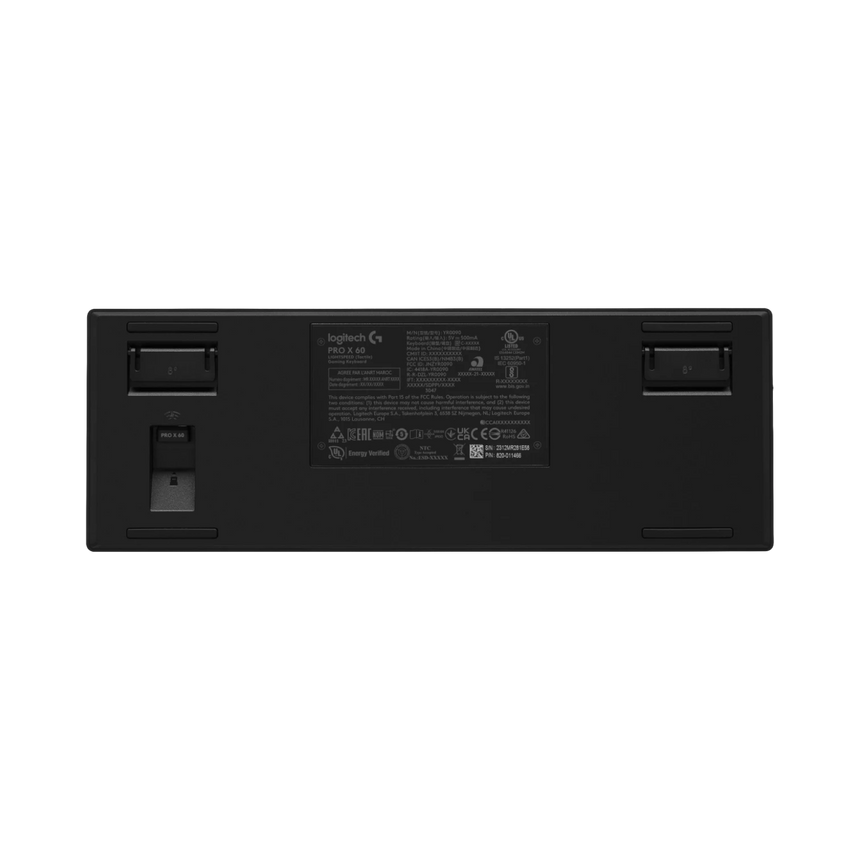 Logitech G PRO X 60 LIGHTSPEED Wireless Gaming Keyboard (Black, Tactile Switches) — Being Shipped