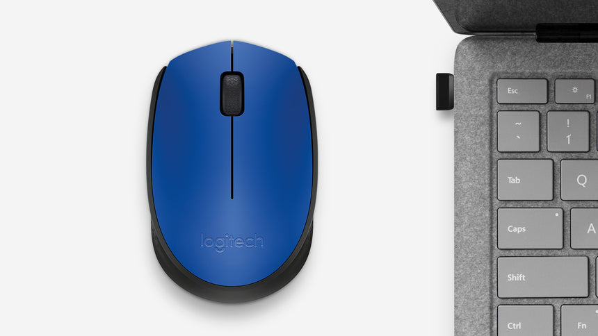 Logitech M170 Wireless Mouse (Blue) — Being Shipped