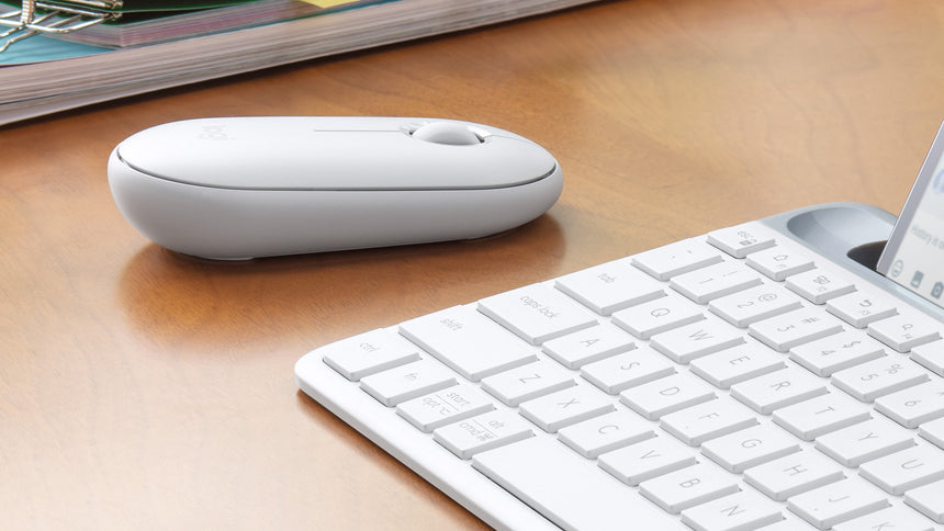 Logitech Pebble M350 Wireless Mouse (White) — Being Shipped