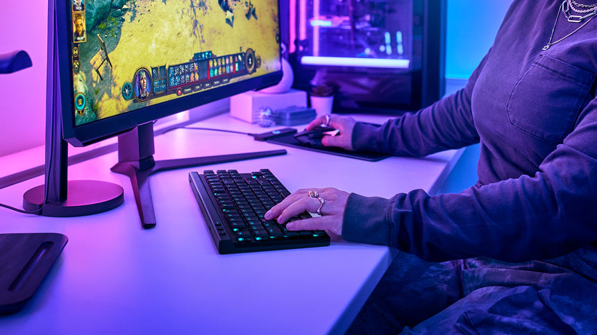 Logitech G G515 LIGHTSPEED TKL Wireless RGB Mechanical Gaming Keyboard (Black, GL Tactile) — Being Shipped