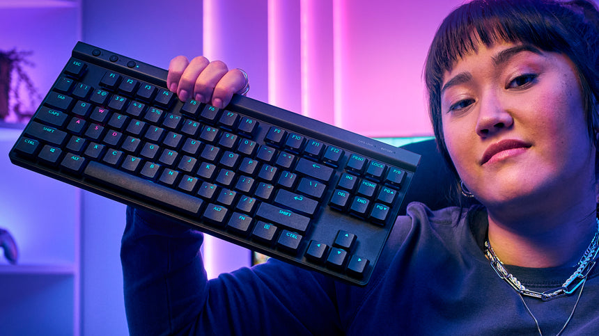 Logitech G G515 LIGHTSPEED TKL Wireless RGB Mechanical Gaming Keyboard (Black, GL Tactile) — Being Shipped