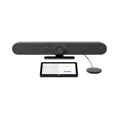 Logitech Rally Bar Mini + Tap Cat5E + Mic Pod (TAA Compliant) — Being Shipped