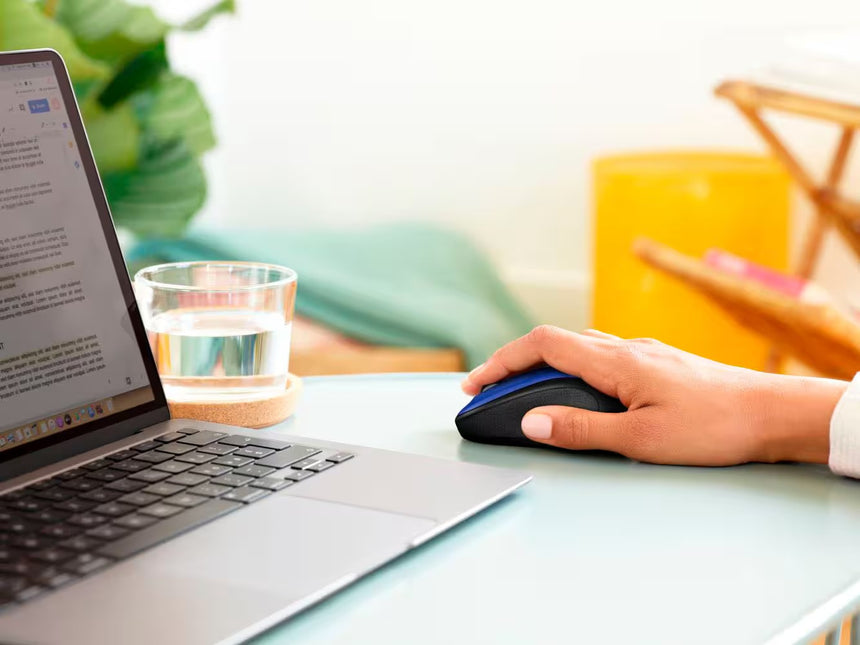 Logitech M325s Wireless Optical Compact Ambidextrous Mouse (Blue) — Being Shipped
