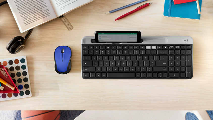 Logitech M325s Wireless Optical Compact Ambidextrous Mouse (Blue) — Being Shipped