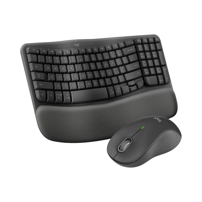 Logitech Wave Keys MK670 Wireless Keyboard & Mouse Combo (Graphite) — Being Shipped