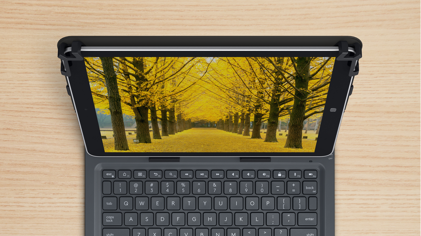 Logitech Universal Folio Keyboard Case for 9 to 10" Tablets — Being Shipped