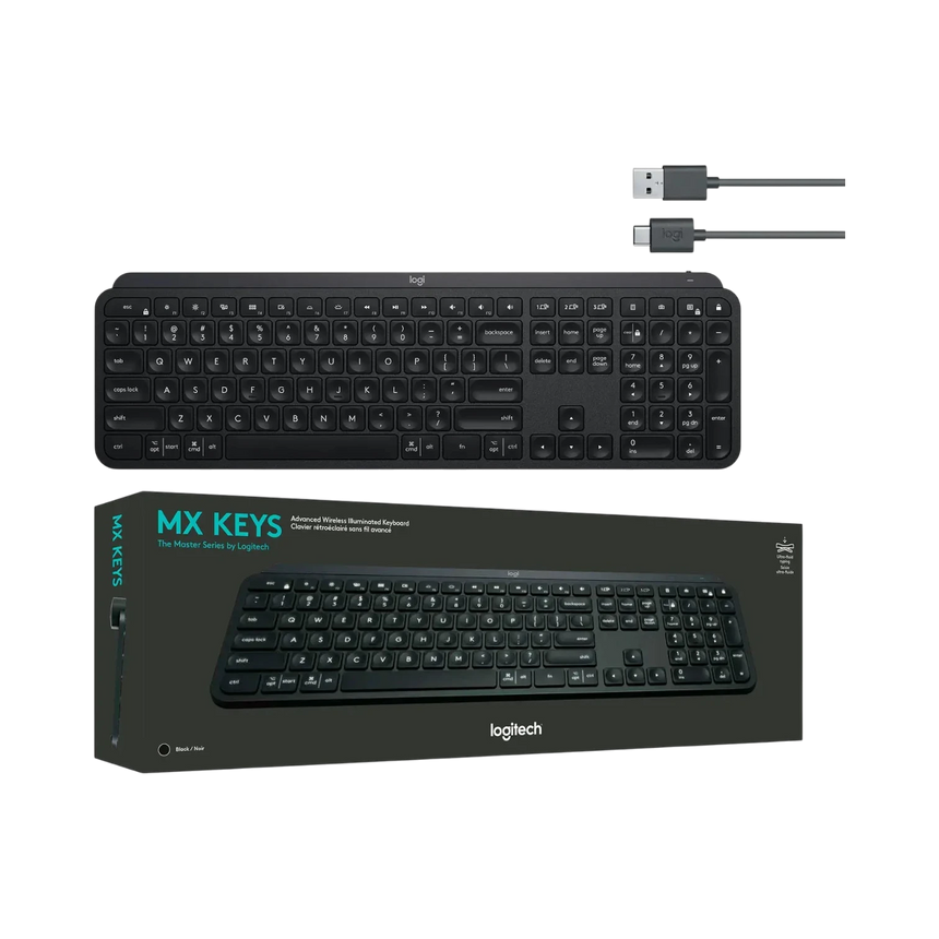 Logitech MX Keys Wireless Keyboard — Being Shipped