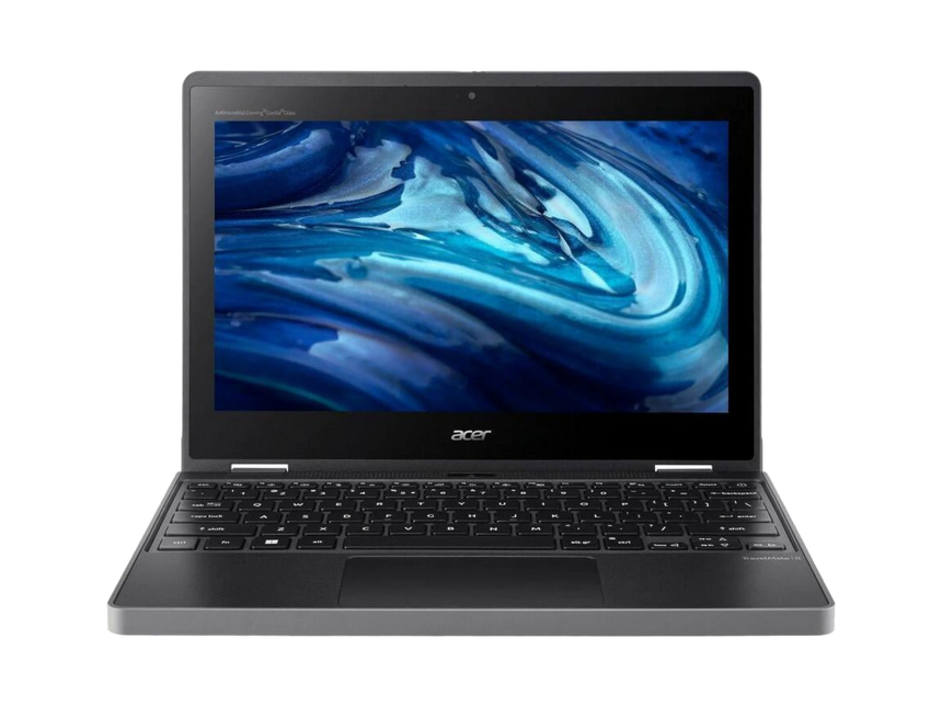 Acer TravelMate Spin B3 11.6" Touch 2-in-1 Notebook, Intel N100, 4GB RAM, 128GB SSD (Black) — Being Shipped