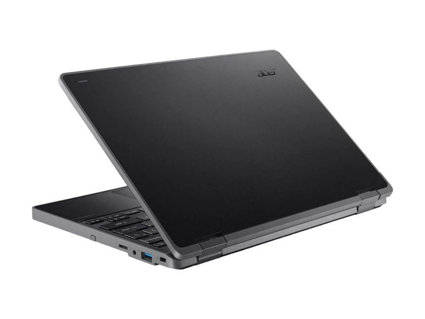 Acer TravelMate Spin B3 11.6" Touch 2-in-1 Notebook, Intel N100, 4GB RAM, 128GB SSD (Black) — Being Shipped