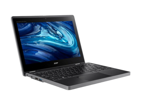 Acer TravelMate Spin B3 11.6" Touch 2-in-1 Notebook, Intel N100, 4GB RAM, 128GB SSD (Black) — Being Shipped