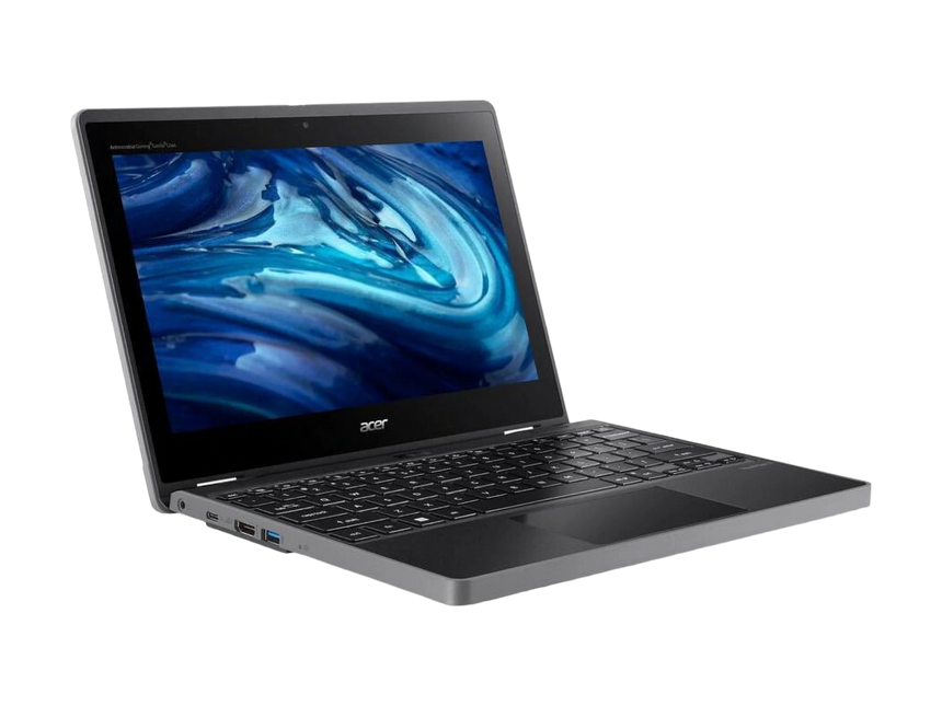 Acer TravelMate Spin B3 11.6" Touch 2-in-1 Notebook, Intel N100, 4GB RAM, 128GB SSD (Black) — Being Shipped