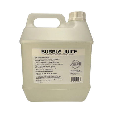 ADJ Bubble Juice 1 Gallon for Bubble Machines — Being Shipped