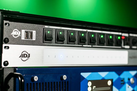 ADJ POW-R BAR RACK USB Power Center with 8 Outlets — Being Shipped