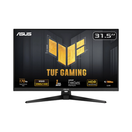 ASUS TUF Gaming VG32AQA1A 31.5" QHD 170Hz Gaming Monitor — Being Shipped