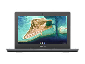 ASUS Chromebook CR1 11.6" Notebook, Intel N100, 4GB RAM, 32GB eMMC (Dark Gray) — Being Shipped
