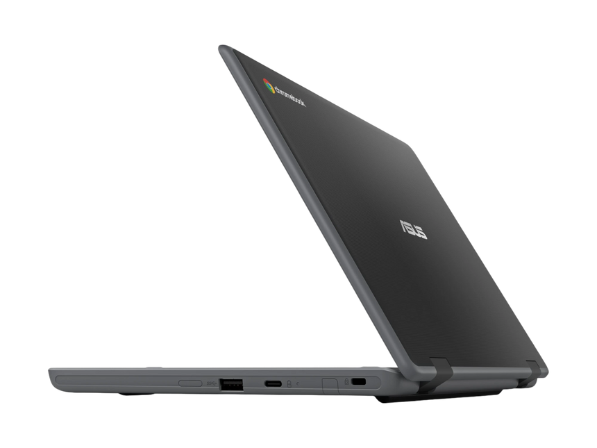 ASUS Chromebook CR1 11.6" Notebook, Intel N100, 4GB RAM, 32GB eMMC (Dark Gray) — Being Shipped