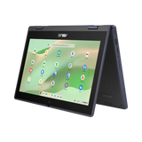 ASUS Chromebook Flip CR1 11.6" Touchscreen Notebook, Intel N100, 8GB RAM, 32GB eMMC (Mineral Gray) — Being Shipped