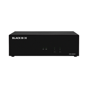 Black Box Secure KVM Switch, NIAP 4.0 Certified 2-Port HDMI/DP — Being Shipped
