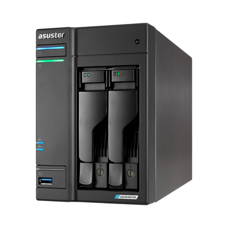 Asustor Lockerstor 2 Gen2 2-Bay NAS Quad-Core CPU — Being Shipped